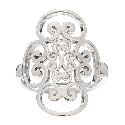 Tiffany Sterling Silver Paloma Picasso Venezia Goldoni Quadruplo Ring 50 5.25 1 of 6