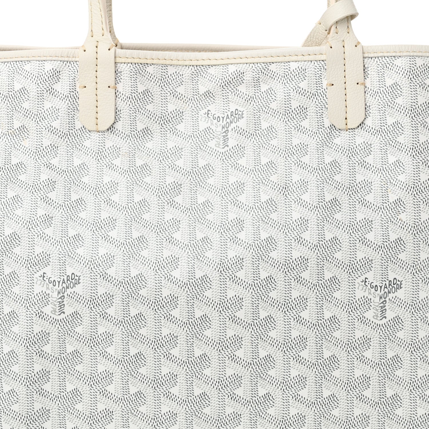 Goyard Goyardine Saint Louis PM White 9 of 11