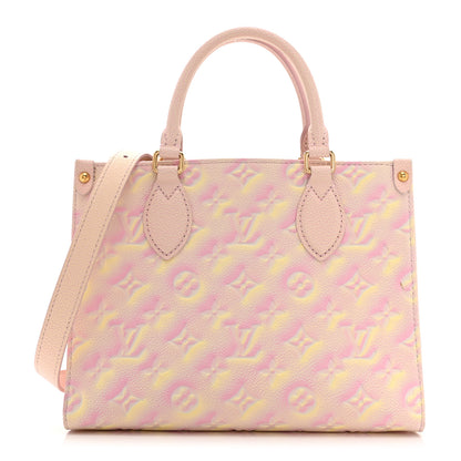 Louis Vuitton Empreinte Monogram Summer Stardust Onthego PM Pink 1 of 9