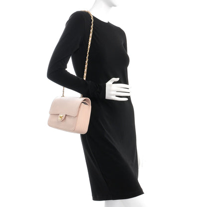Chanel Grained Calfskin Medium Classic Pure Double Flap Nude 2 of 10