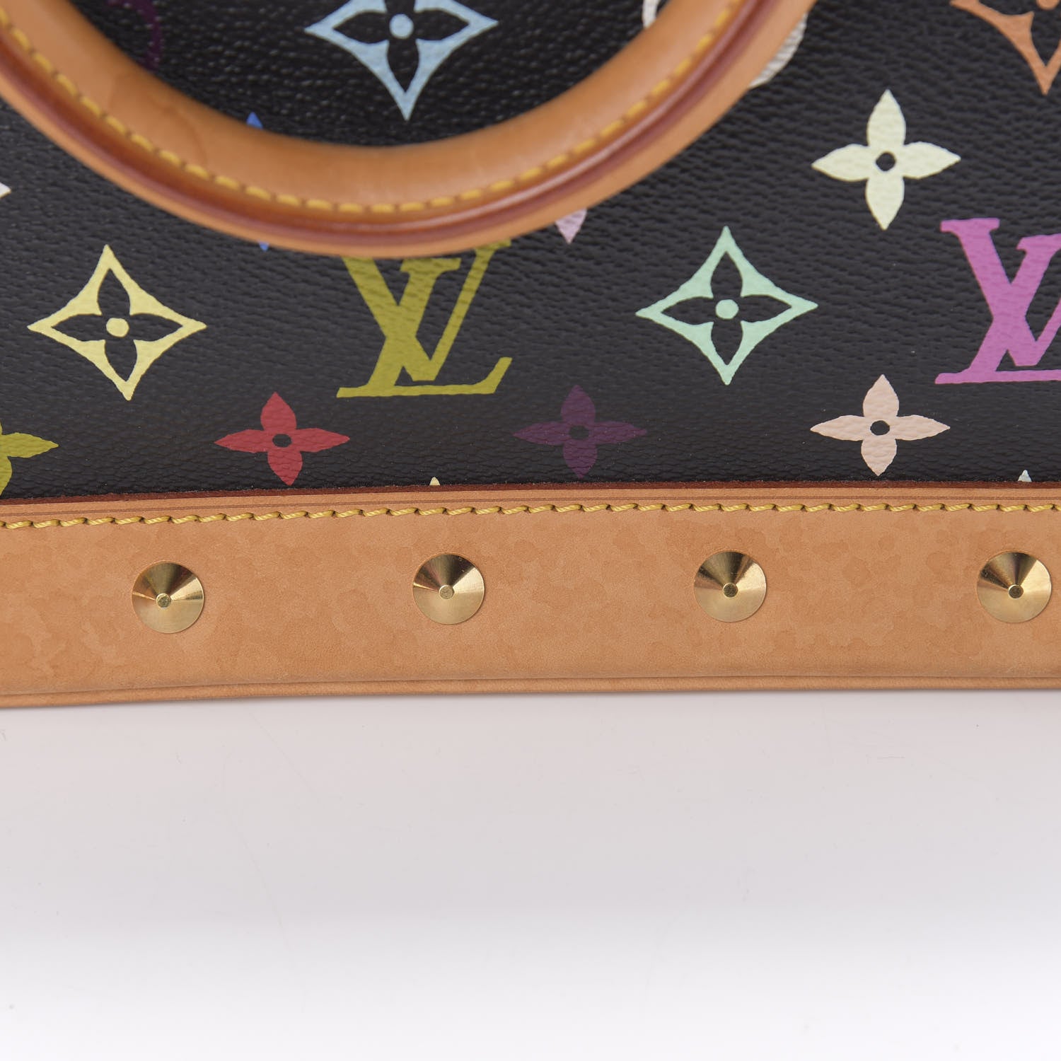 Louis Vuitton Monogram Multicolor Alma Black 12 of 15