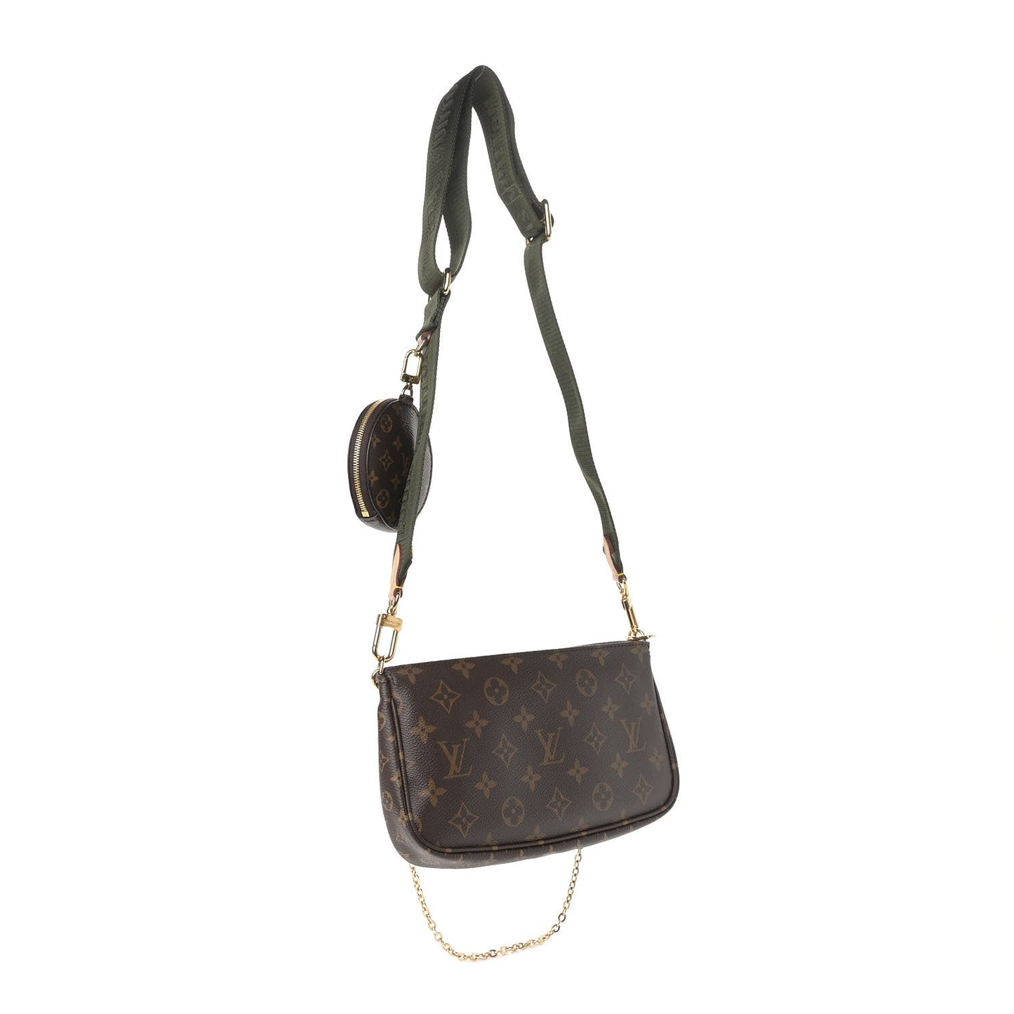 Monogram Multi Pochette Accessories Kaki
