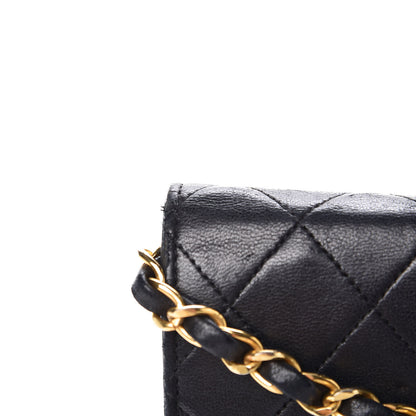 Chanel Lambskin Quilted Mini Flap Black 15 of 15
