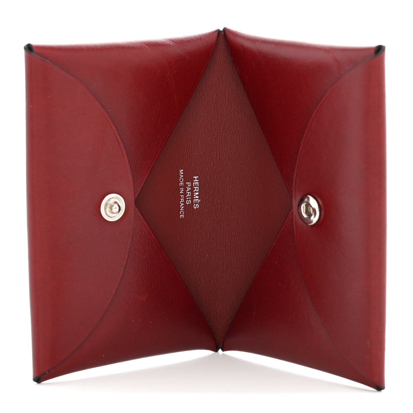 Box Calvi Card Case Rouge H