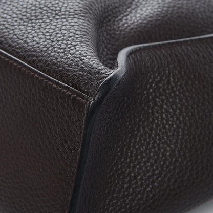 Hermes Taurillon Clemence Alfred 35 Chocolate 13 of 13