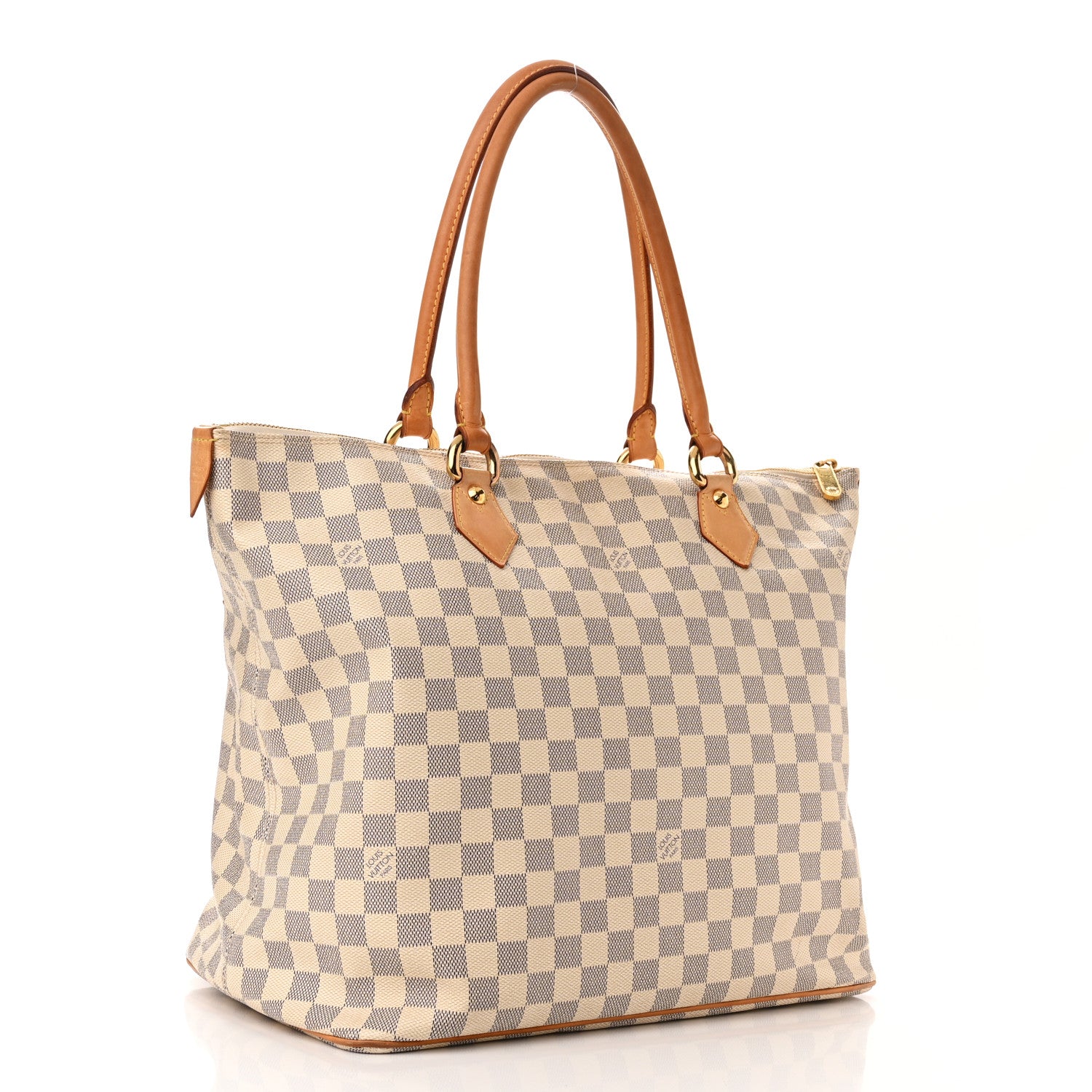 Louis Vuitton Damier Azur Saleya GM 2 of 9