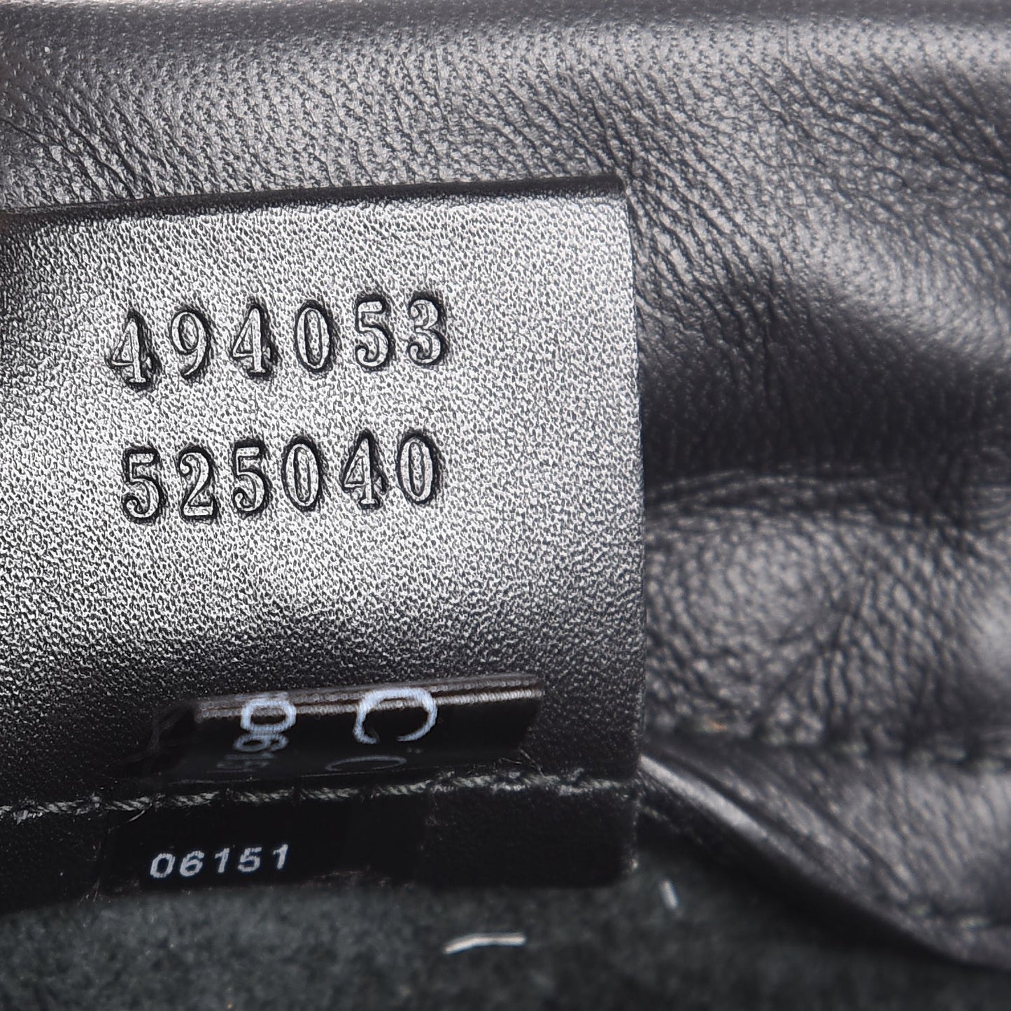 Calfskin Coco Capitan Logo Drawstring Backpack Black