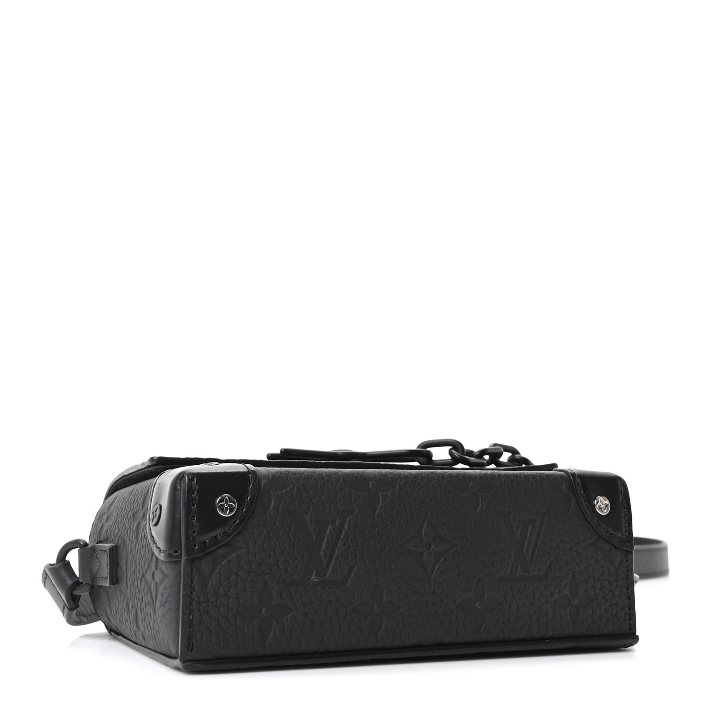 Taurillon Monogram Steamer Wearable Wallet Black