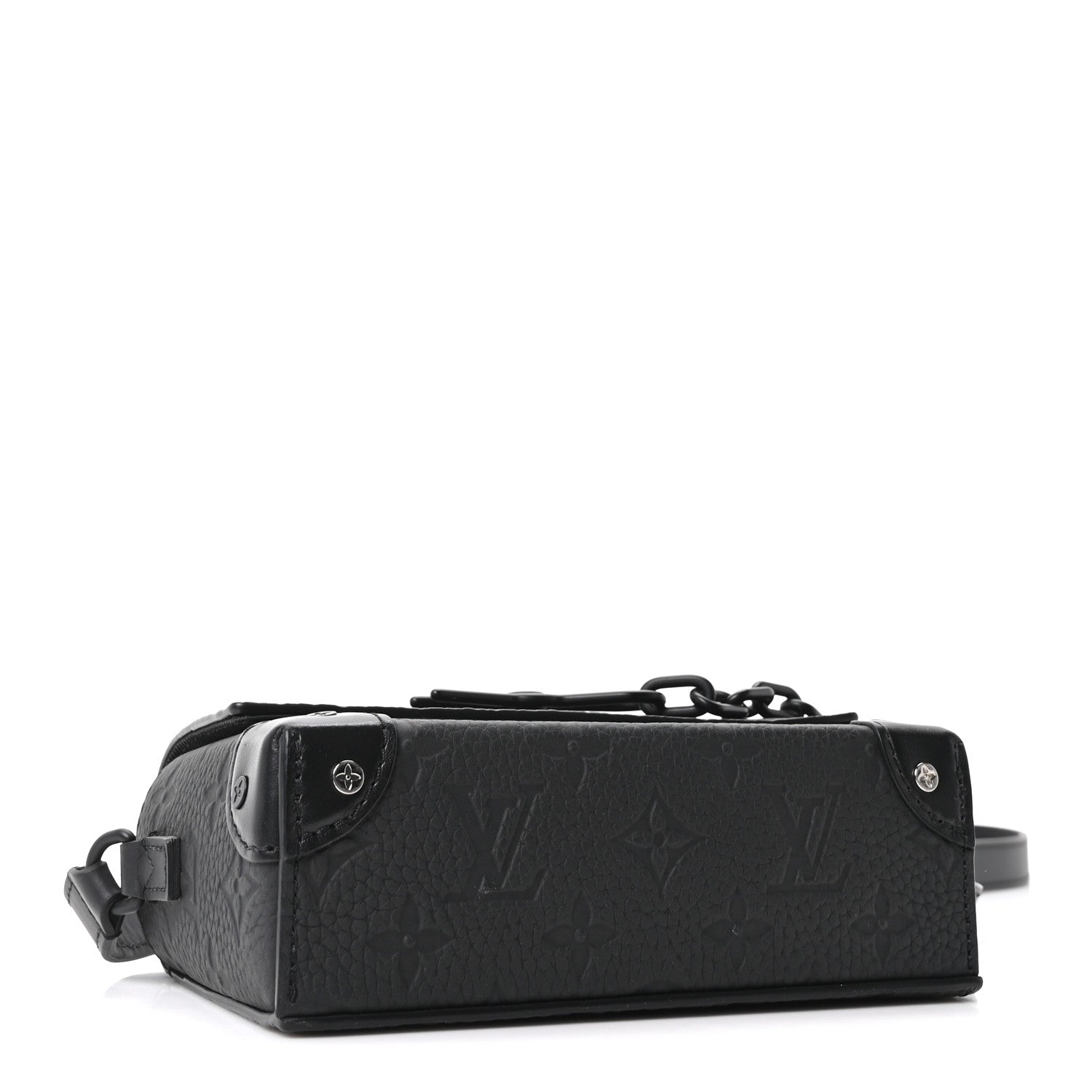 Louis Vuitton Taurillon Monogram Steamer Wearable Wallet Black 4 of 9