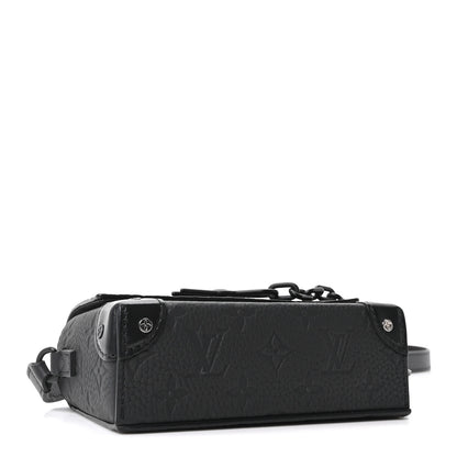 Louis Vuitton Taurillon Monogram Steamer Wearable Wallet Black 4 of 9