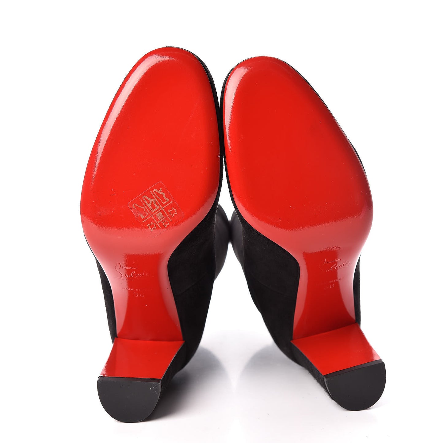 Veau Velours Stretch Gena 85 Bootie 36 Black