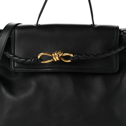 Bottega Veneta Silky Calfskin Medium Ciao Ciao Black 8 of 10