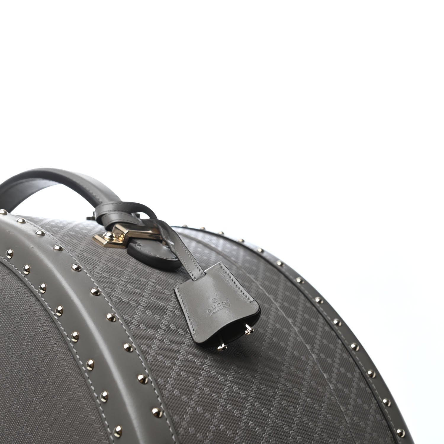 Gucci Diamante Hat Case Grey 5 of 5