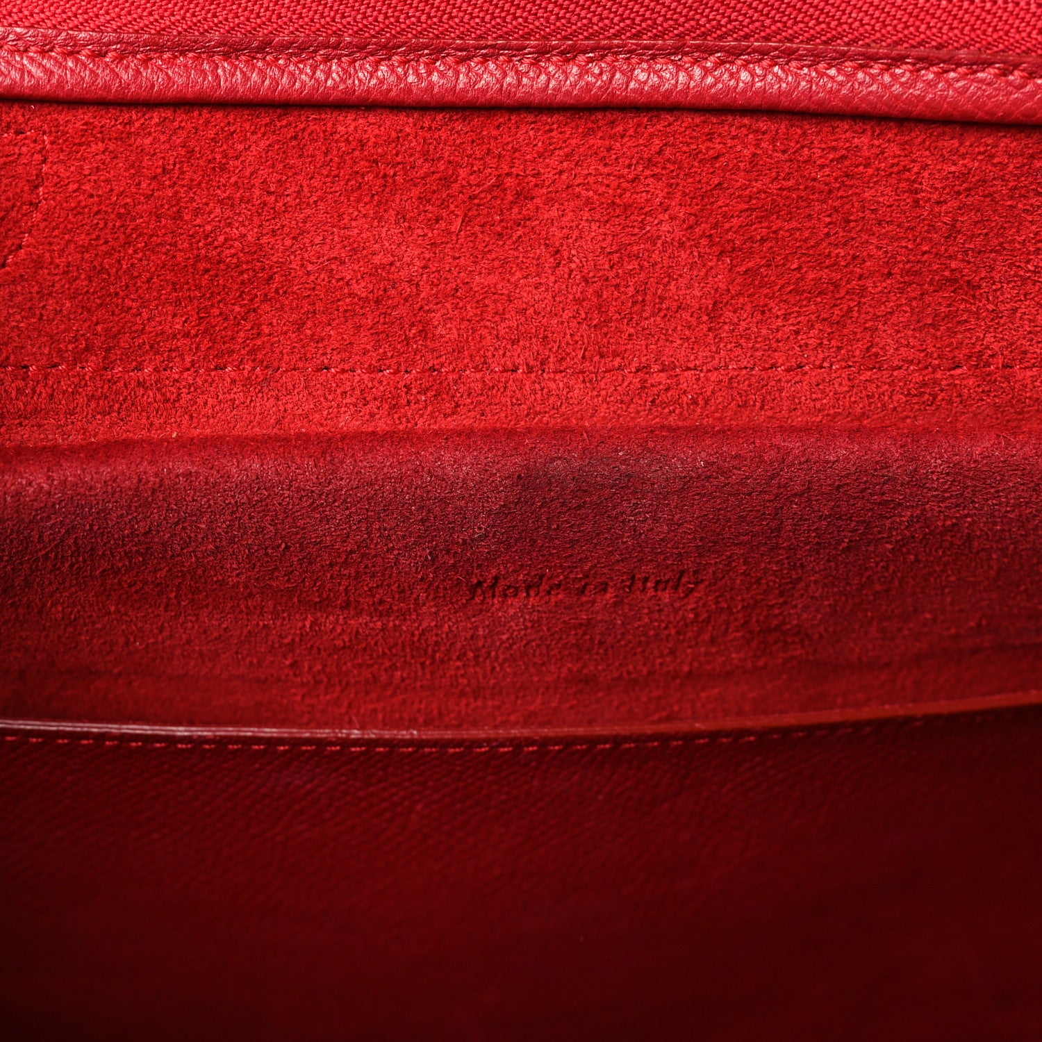 Celine Baby Grained Calfskin Micro Belt Bag Coquelicot 11 of 11