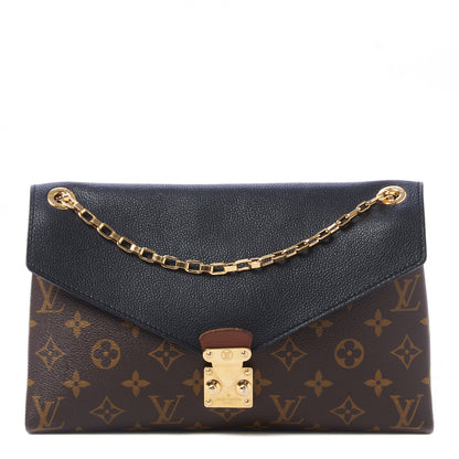 Louis Vuitton Monogram Pallas Chain Black 1 of 8