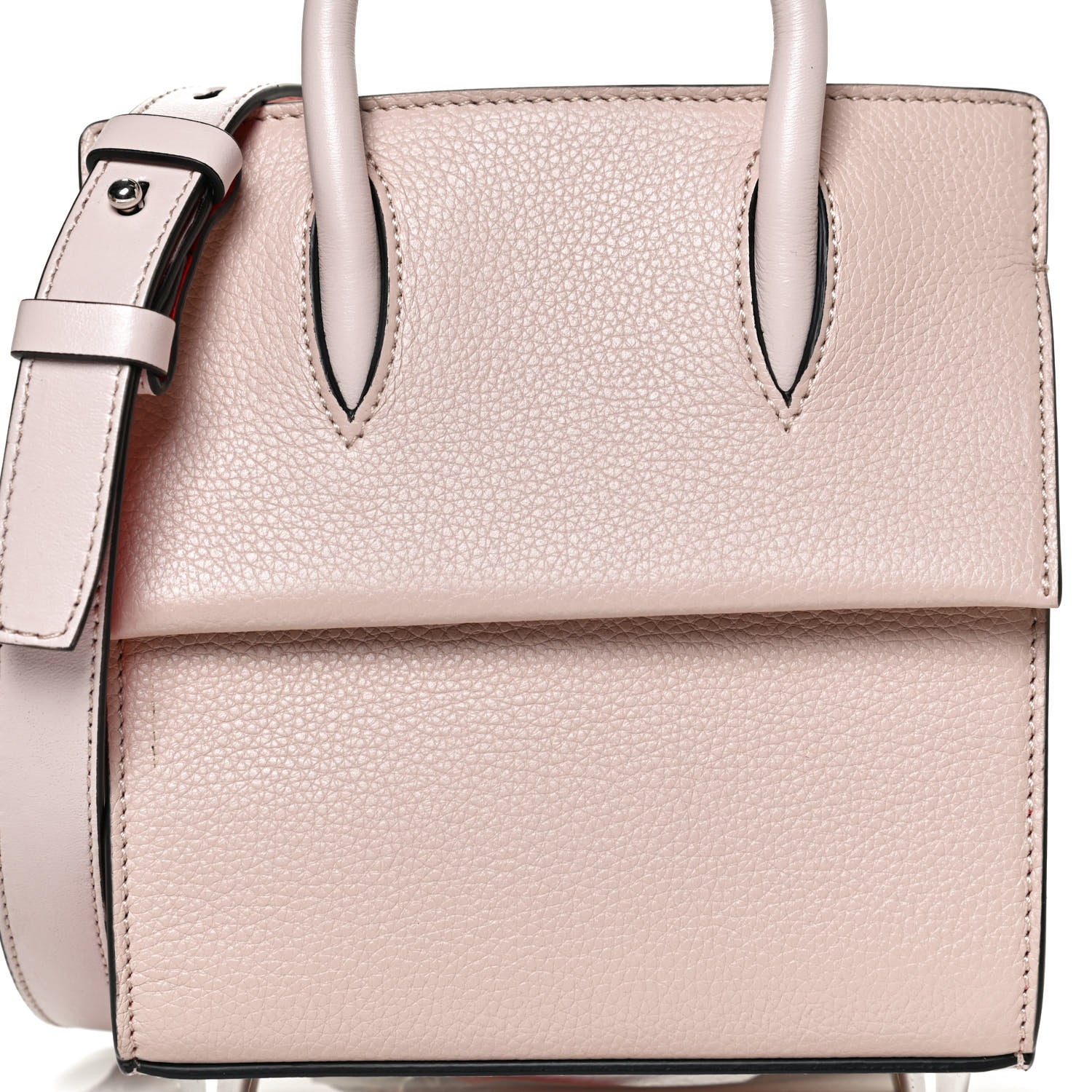 Christian Louboutin Calfskin Paloma Mini Empire Tote Rose de Chine 7 of 9