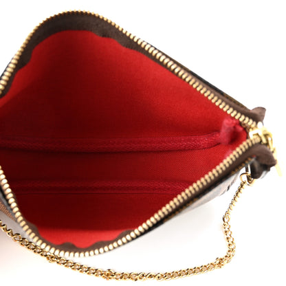 Louis Vuitton Damier Ebene Mini Pochette Accessories 5 of 8