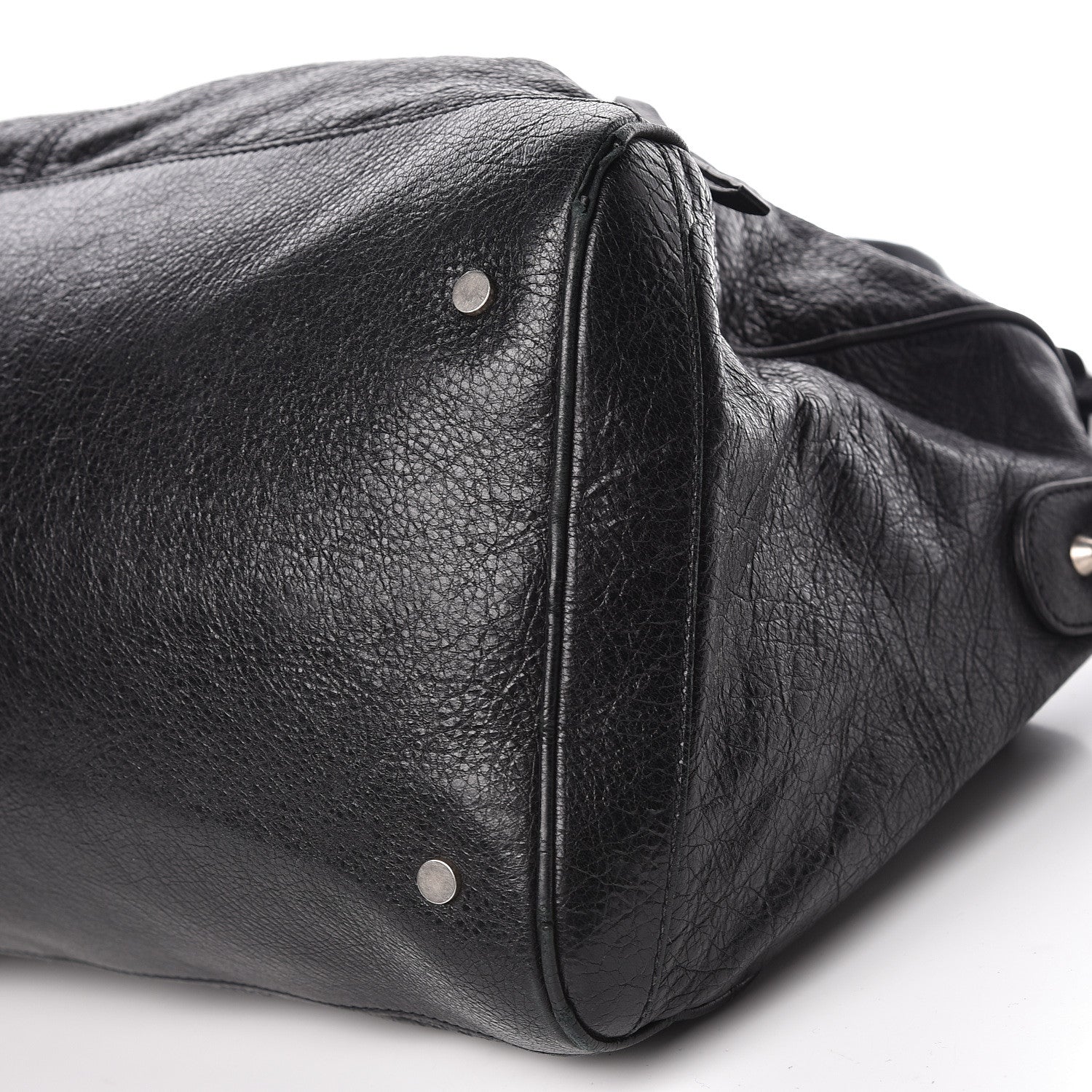 Balenciaga Agneau Classic Hardware S Squash Boston Black 17 of 18