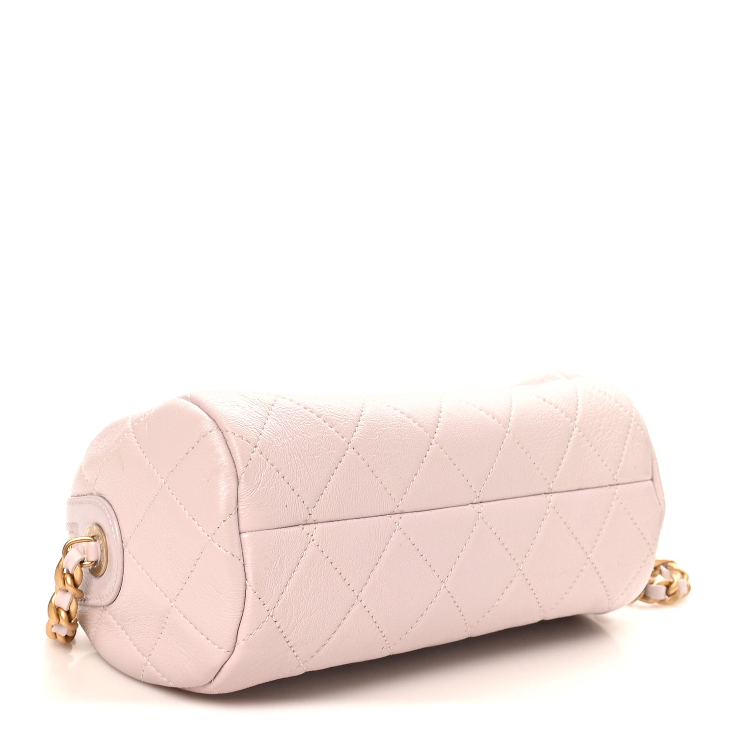 Chanel Caviar Quilted Small Fashion Therapy Bowling Bag Lilac 4 of 10