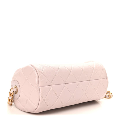 Chanel Caviar Quilted Small Fashion Therapy Bowling Bag Lilac 4 of 10