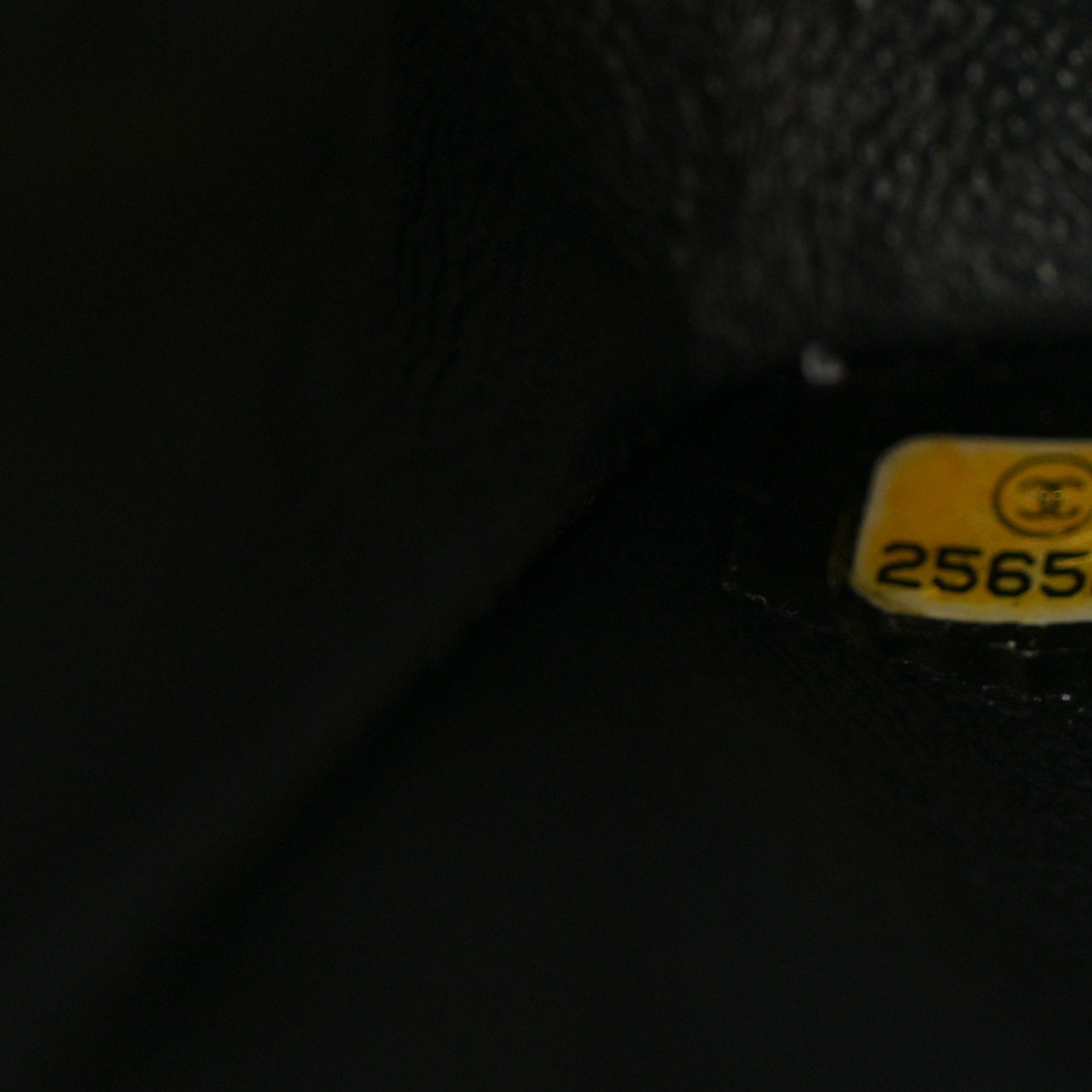 Caviar Quilted Small Double Flap Dark Grey