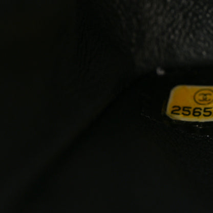 Chanel Caviar Quilted Small Double Flap Dark Grey 7 of 10