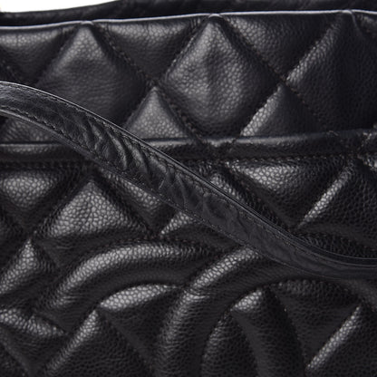 Chanel Caviar Quilted Shopping Tote Black 11 of 14