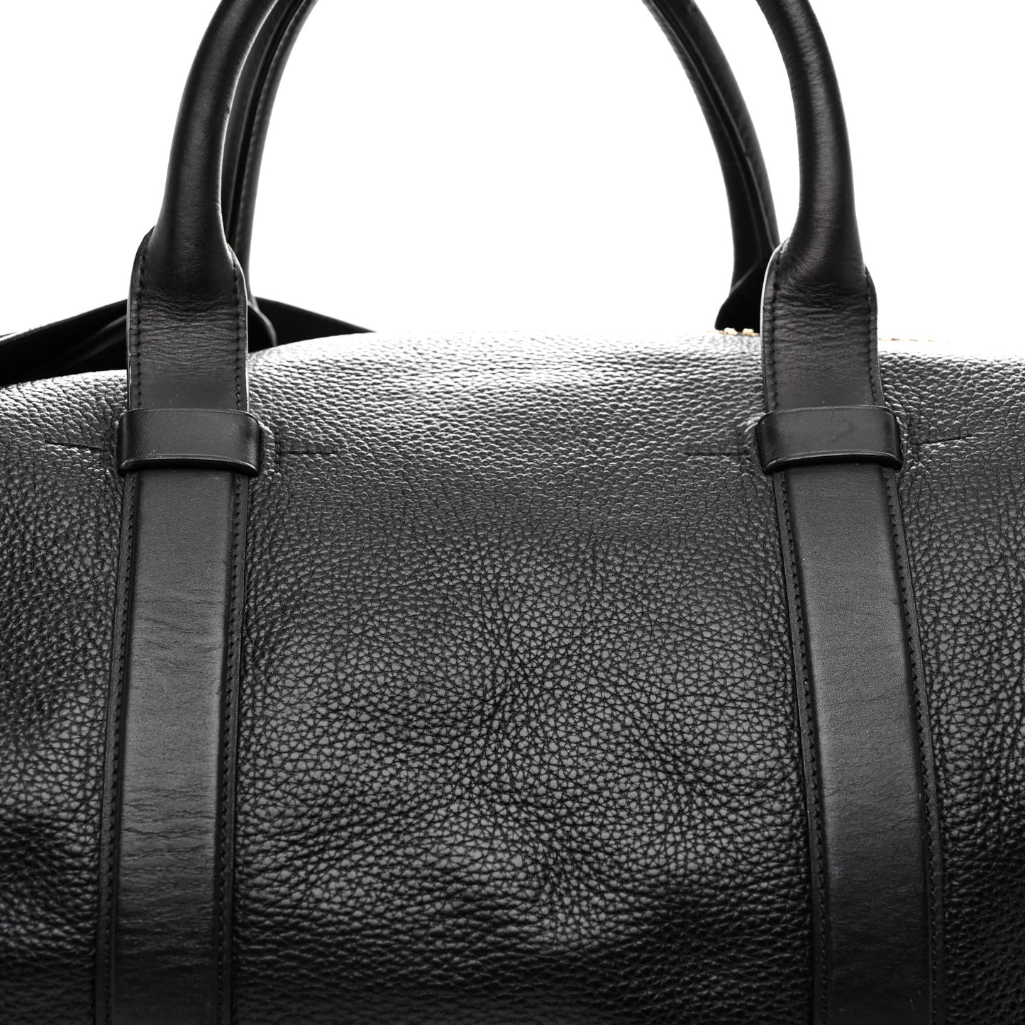 Calfskin Buckley Duffle Bag Black