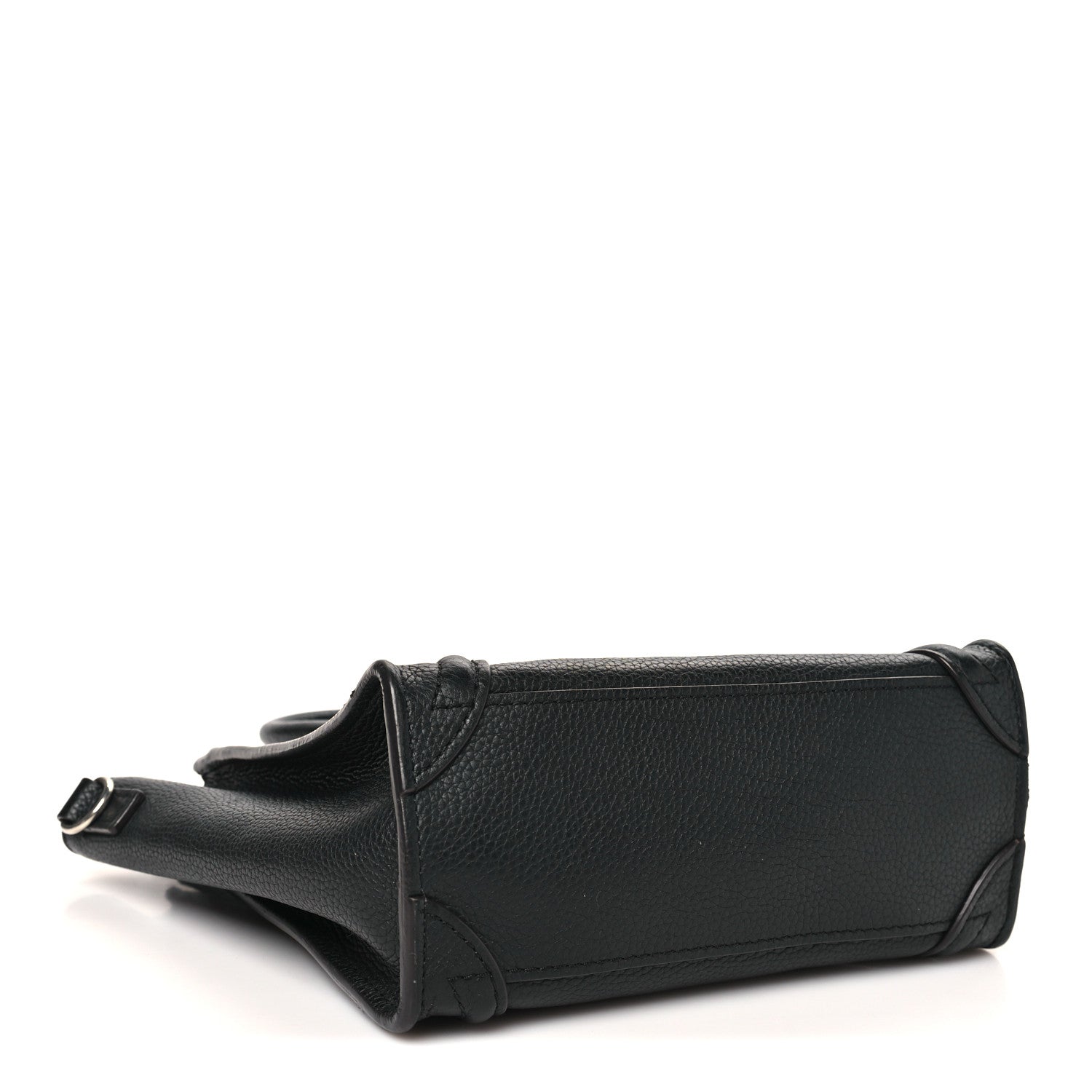 Celine Pebbled Calfskin Nano Luggage Black 1858170 – FASHIONPHILE