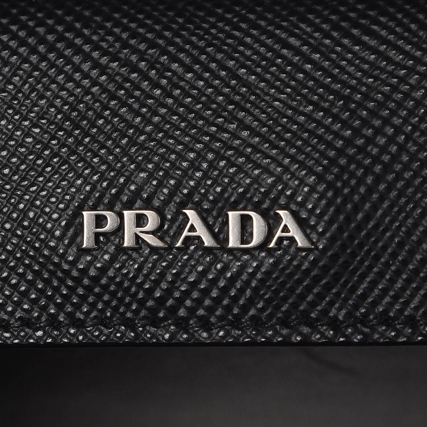 Prada Saffiano Cuir Small Double Bag Black 10 of 12