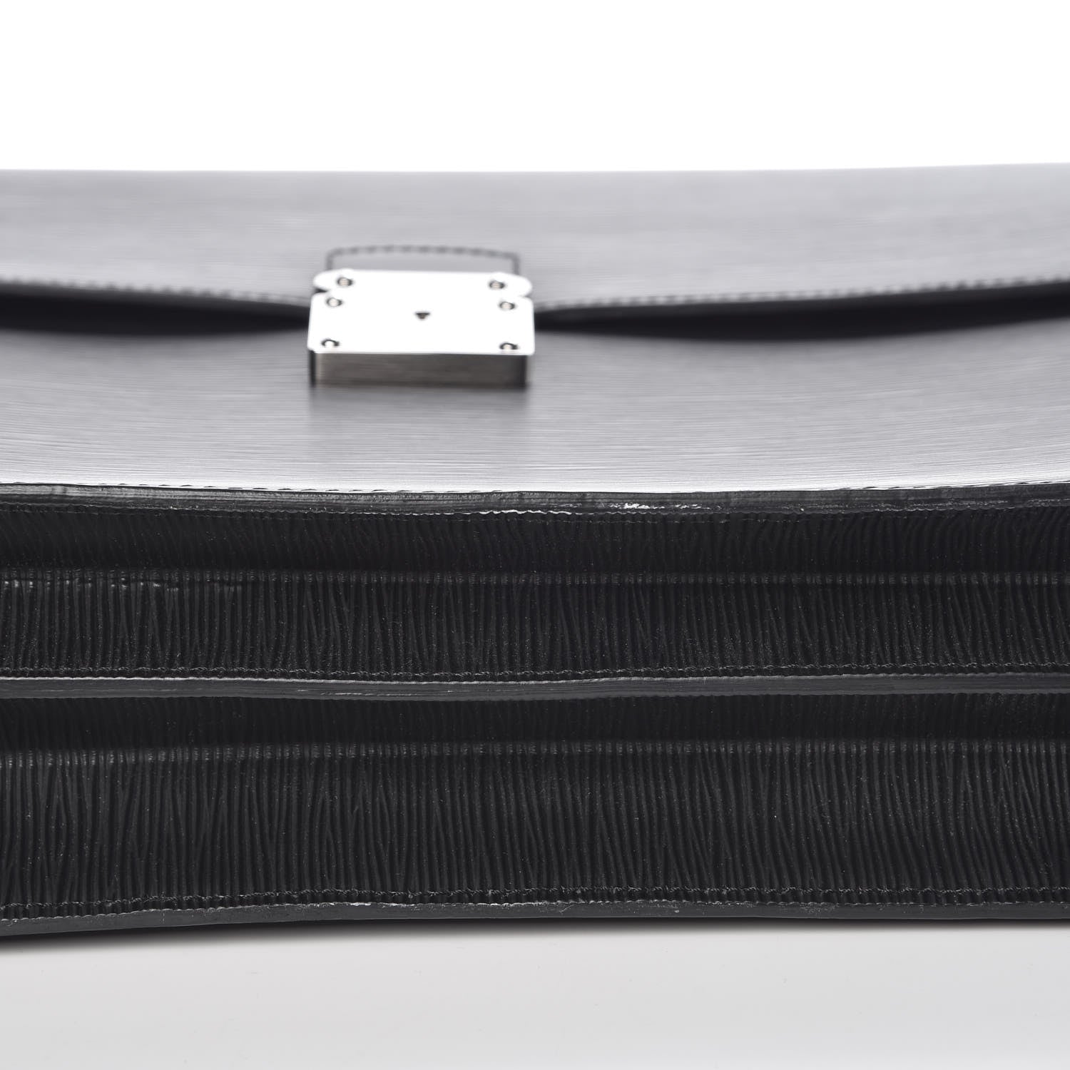 Louis Vuitton Epi Robusto 2 Compartment Briefcase Black 8 of 9