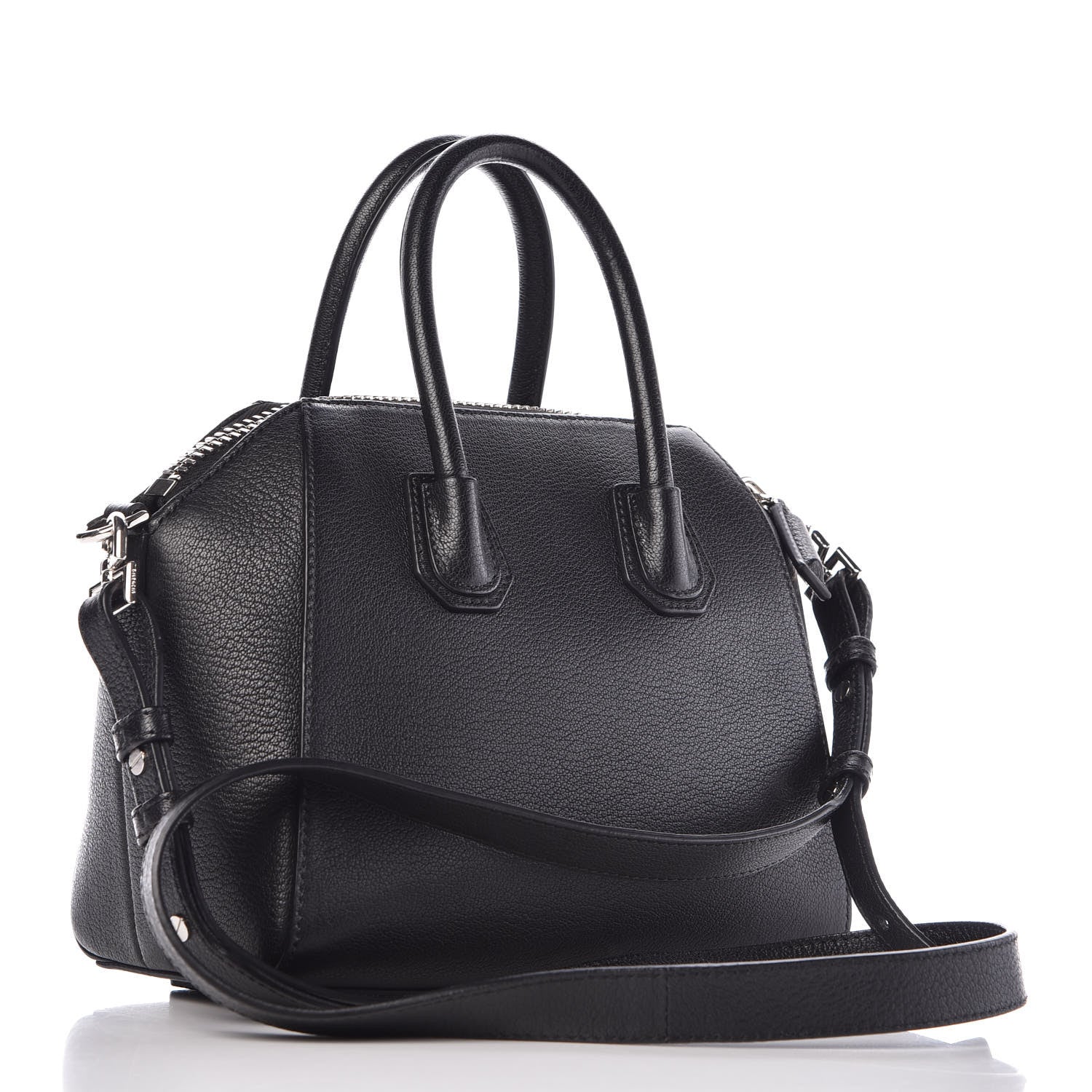 Givenchy Sugar Goatskin Mini Antigona Black 3 of 11
