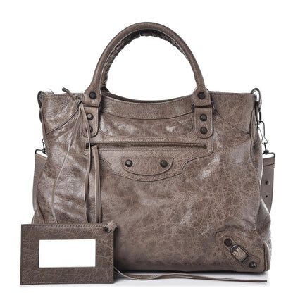 Balenciaga Agneau Classic Hardware Velo Gris Poivre 1 of 7