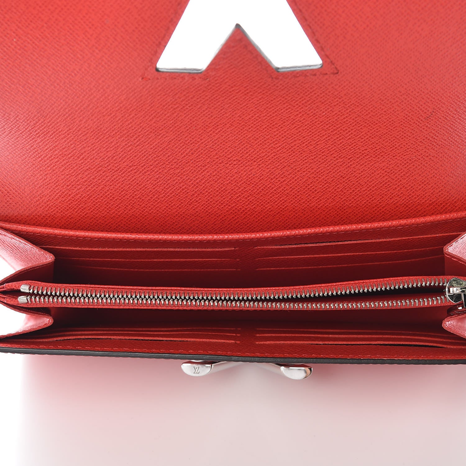 Louis Vuitton Epi Twist Wallet Coquelicot 5 of 7