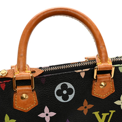 Louis Vuitton Monogram Multicolor Mini Sac HL Speedy Black 13 of 13