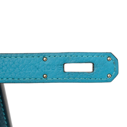 Hermes Togo Verso So Kelly 22 Bleu Izmir Turquoise 7 of 11