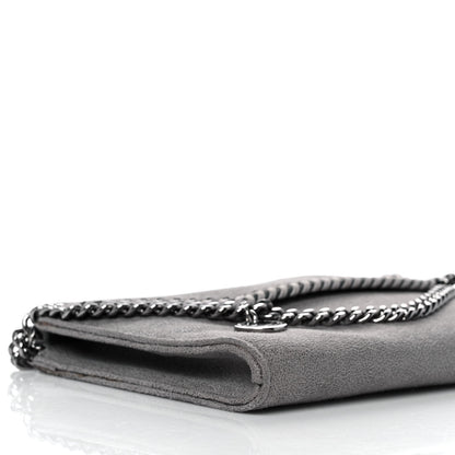 Stella McCartney Shaggy Deer Mini Falabella Crossbody Bag Grey 7 of 8