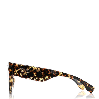 Fendi Acetate All Over FF Sunglasses FF 0452/F/S Tortoise 3 of 7