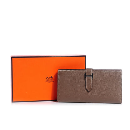 Hermes Epsom Bearn Wallet Etoupe 8 of 8