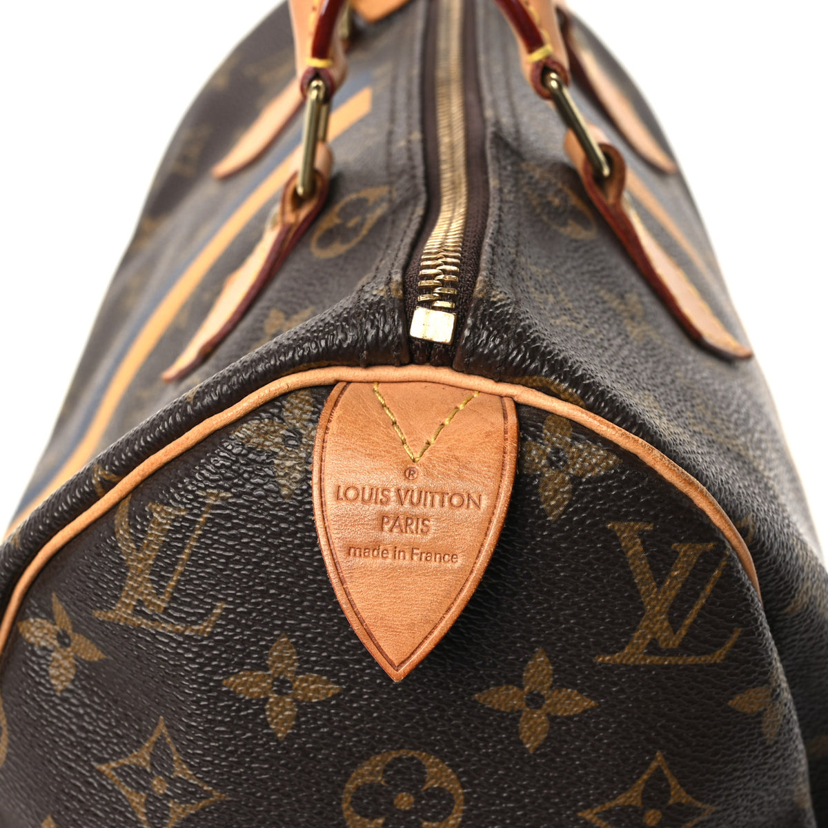 Louis Vuitton Monogram My LV Heritage Speedy 30 Yellow Blue Marine 6 of 11