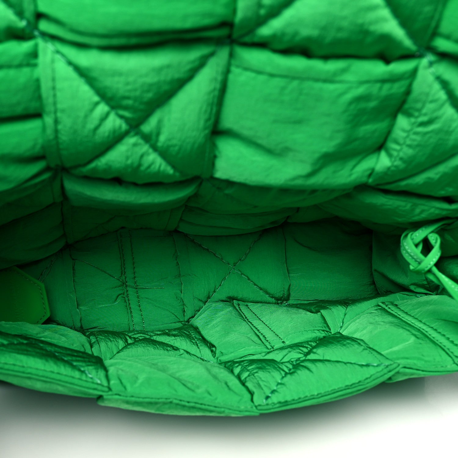 Bottega Veneta Nylon Intrecciato Padded Tech Cassette Bag Parakeet 5 of 13