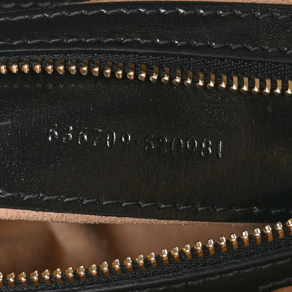 Gucci Boarded Dyana Lux Calfskin Small Jackie 1961 Hobo Black 7 of 10