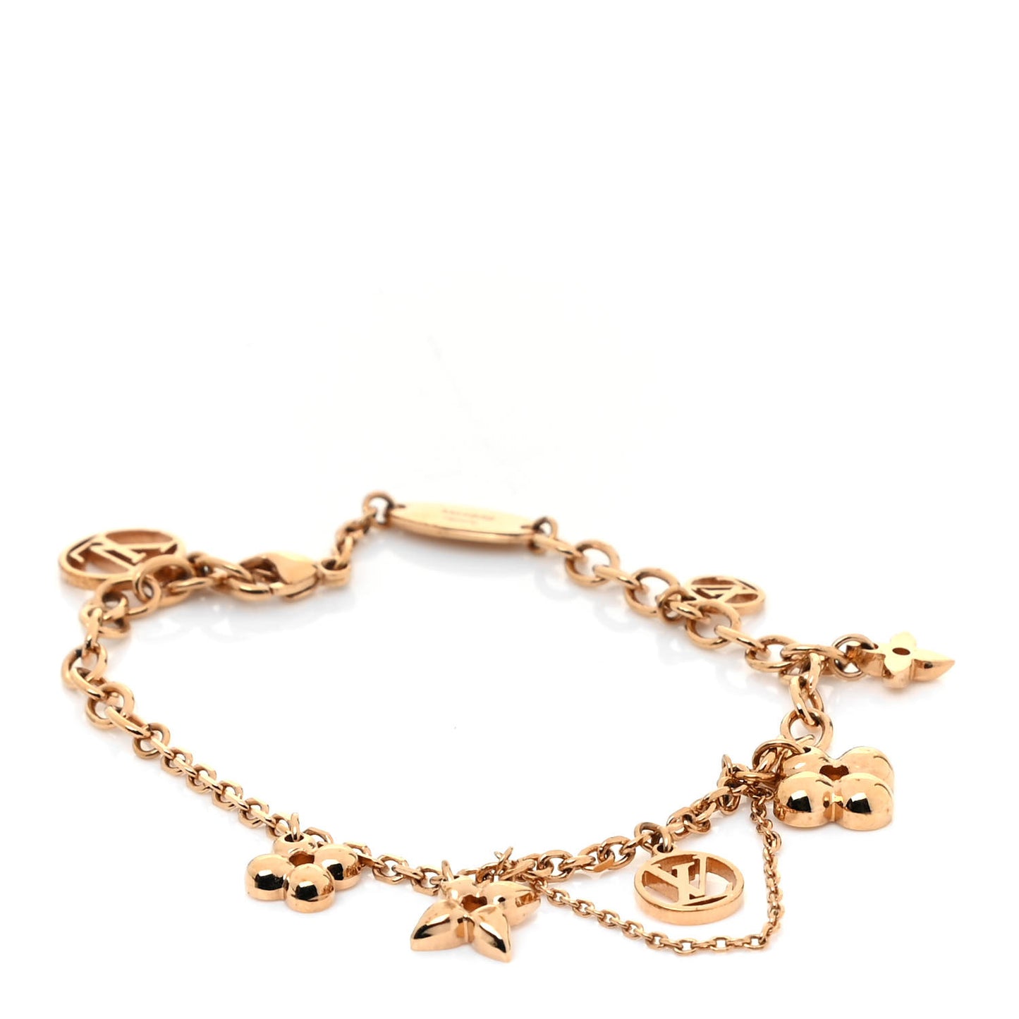 Metal Monogram Blooming Supple Bracelet