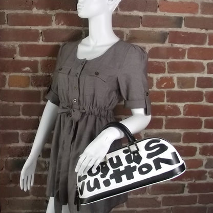 Louis Vuitton Graffiti Alma Horizontal Black 2 of 8