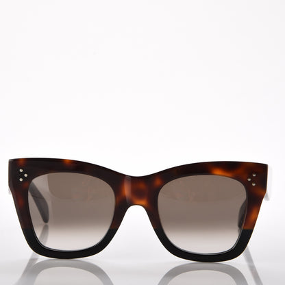 Celine Catherine Sunglasses CL 41090/S Tortoise 2 of 7