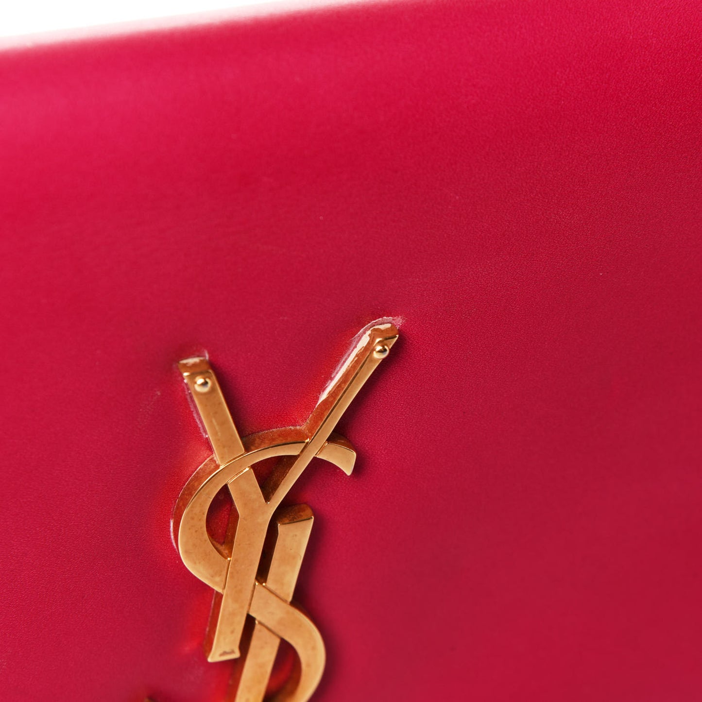 Calfskin Classic Monogram Cassandre Clutch Fuchsia
