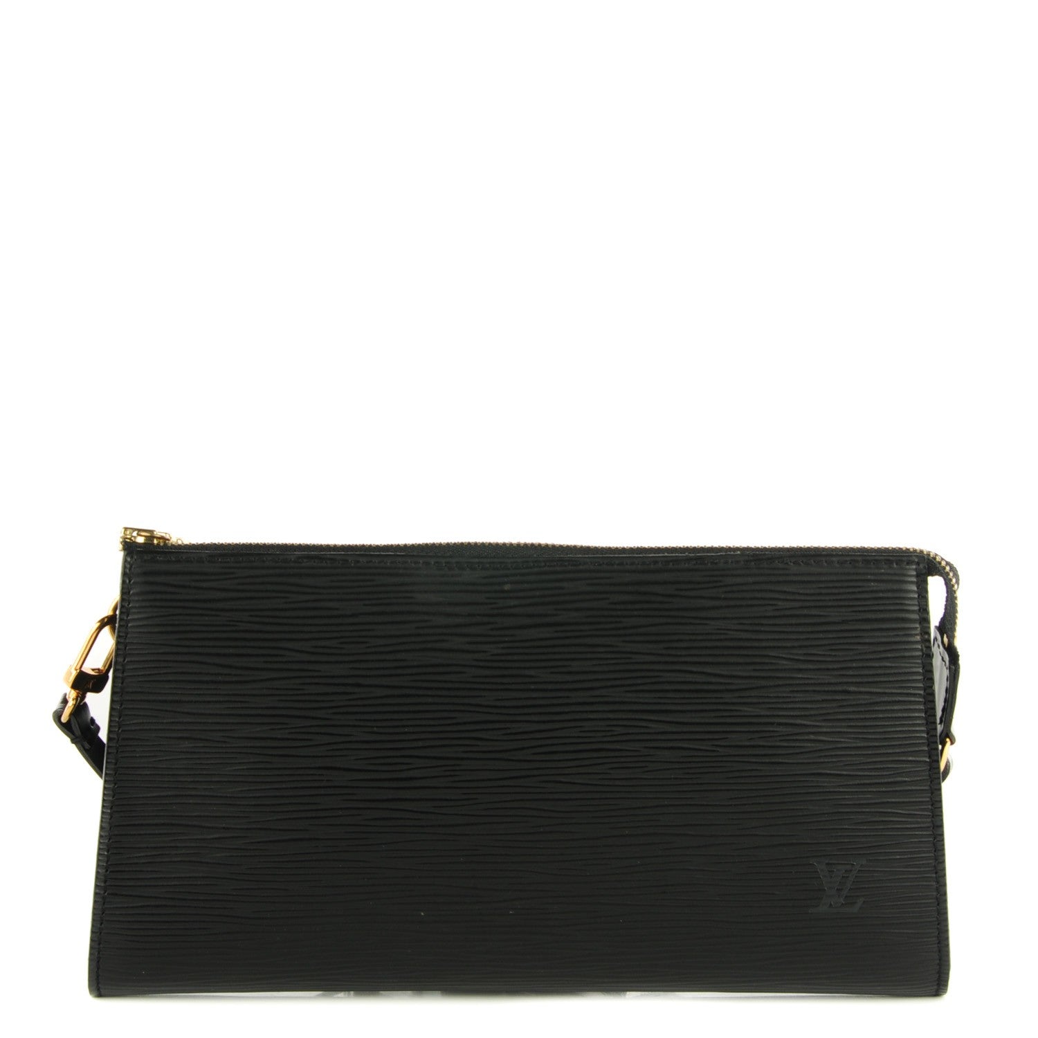 Louis Vuitton Epi Pochette Accessories 24 Black 1 of 7