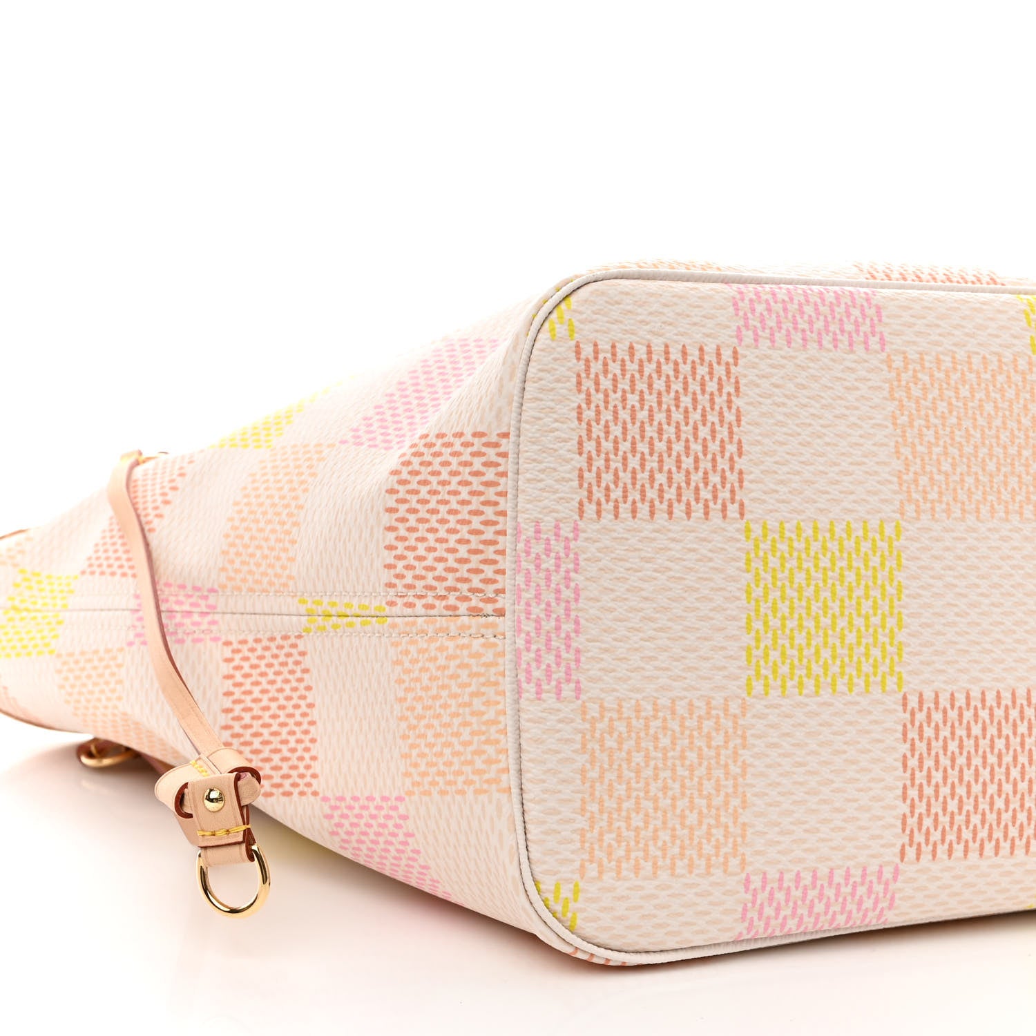 Louis Vuitton Damier Giant Neverfull MM Peach 11 of 12
