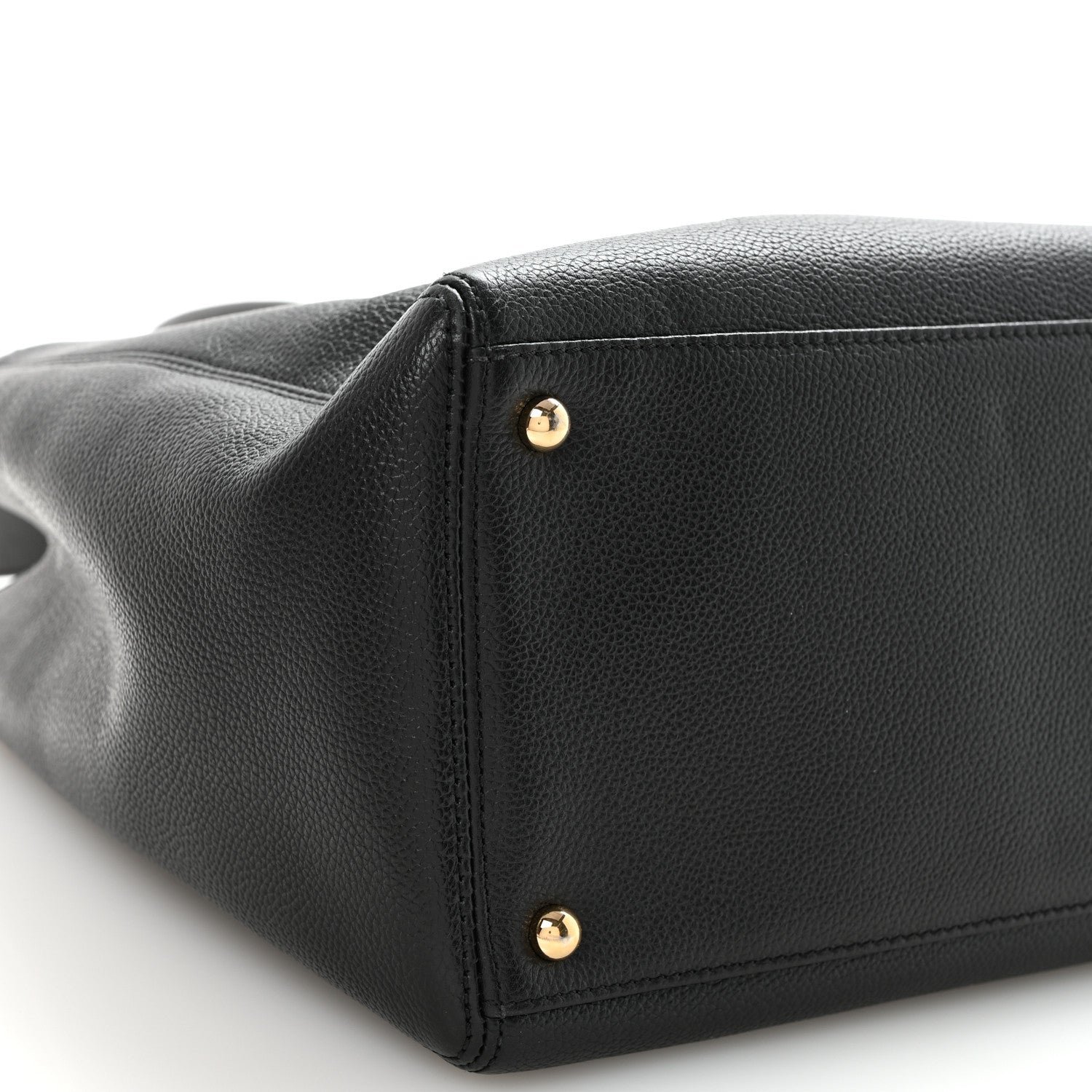 Chanel Calfskin Cerf Executive Shopper Tote Black 9 of 11