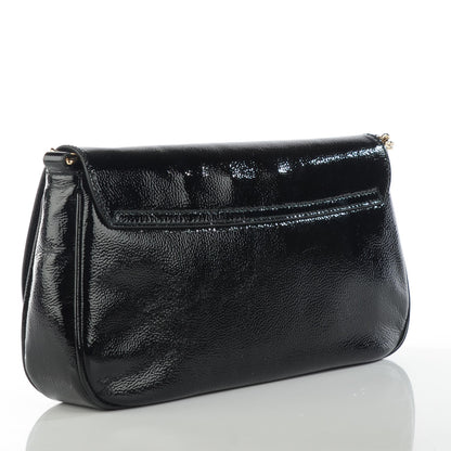 Gucci Patent Medium Soho Flap Crossbody Black 3 of 7